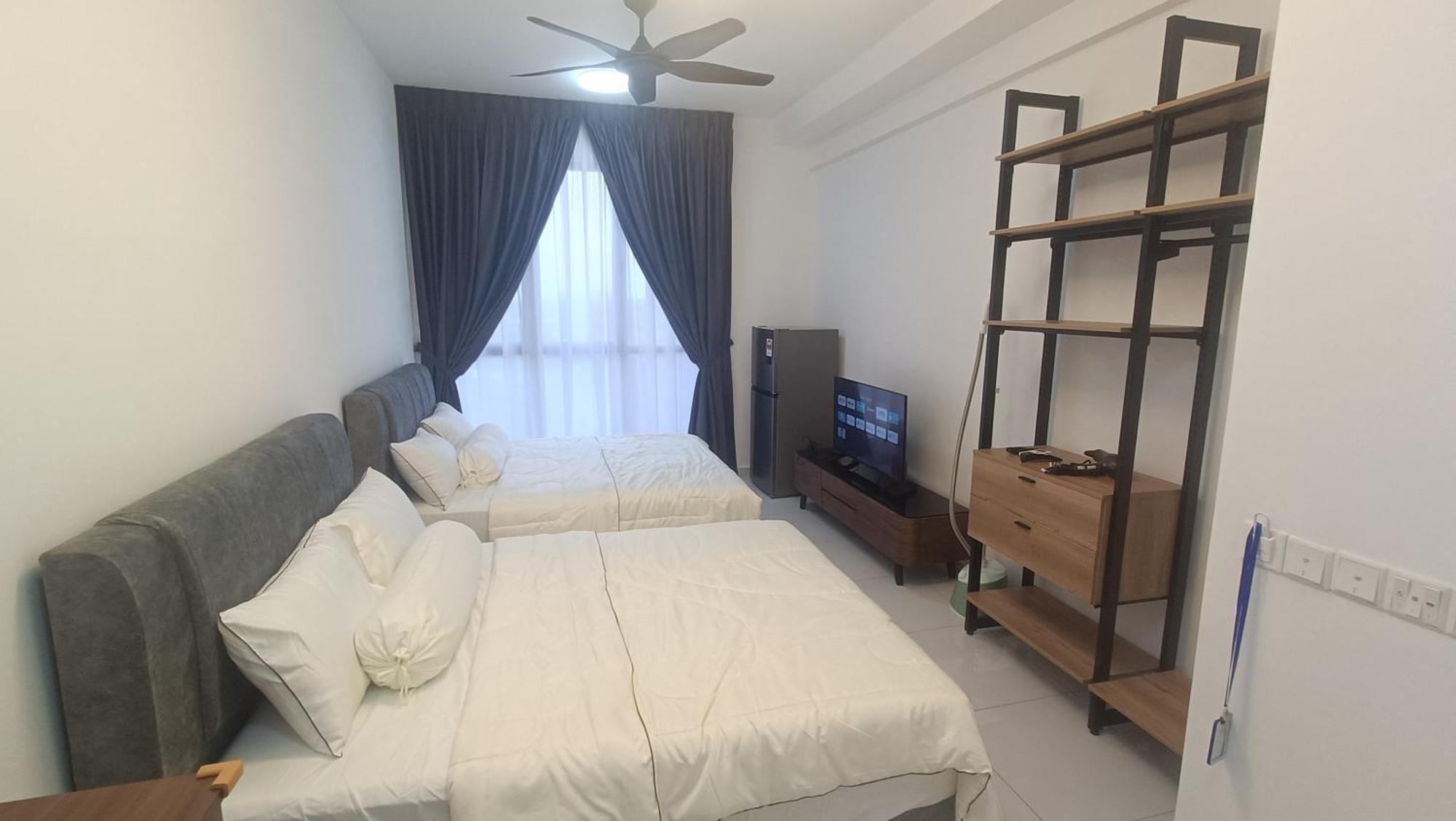 Sky Trees 4 Guests High Floor Smart Tv Garden View A1801 Lejlighed Johor Bahru Eksteriør billede