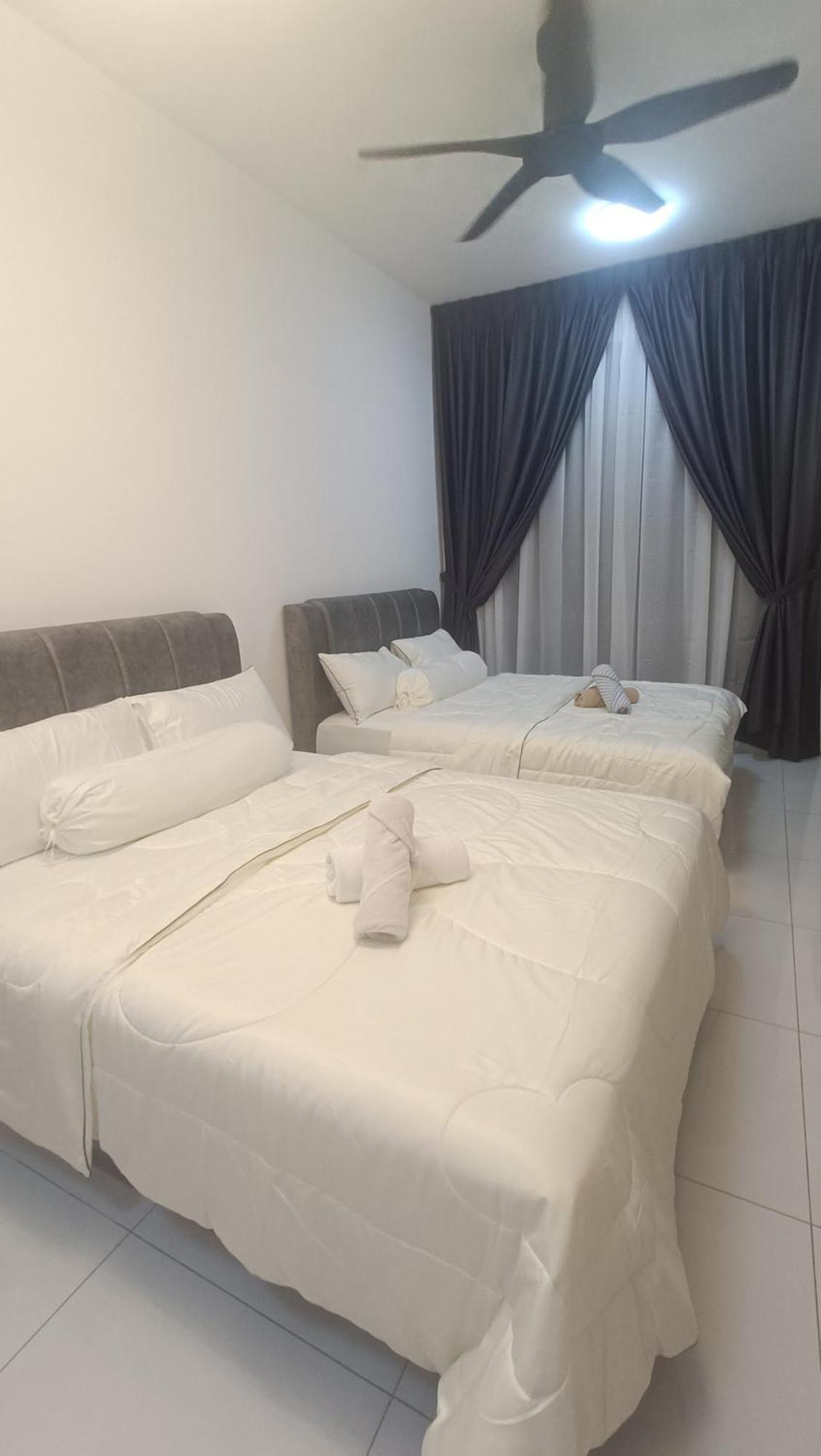 Sky Trees 4 Guests High Floor Smart Tv Garden View A1801 Lejlighed Johor Bahru Eksteriør billede